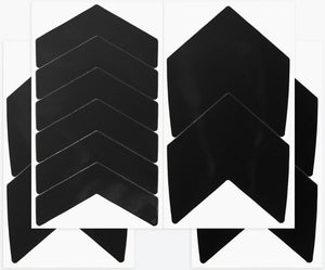 Luxshield reflex rim sticker arrow