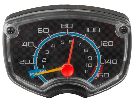 M-wave air jet floor pump