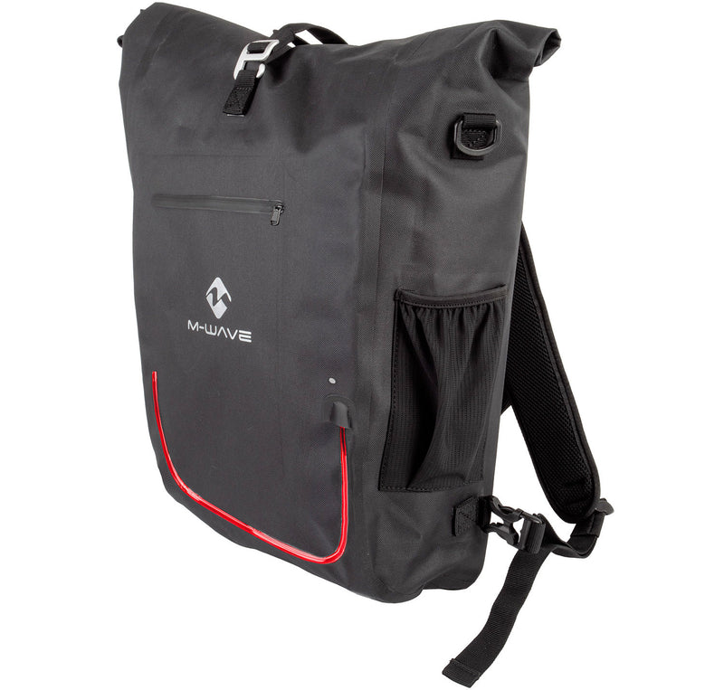 Load image into Gallery viewer, M-wave downtown ridepack evident 2in1 backpack bag
