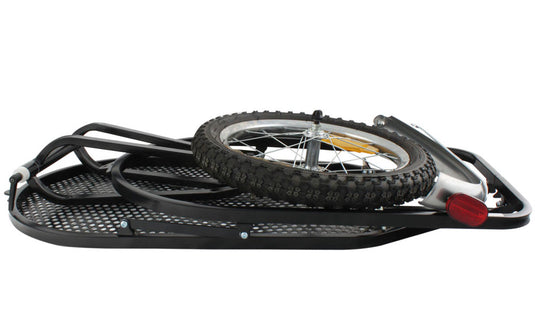 M-wave single 40 single-track baggage bicycle trailer without bag