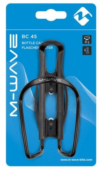 Load image into Gallery viewer, M-Wave Bidonhouder BC 45 aluminium kunststof zwart
