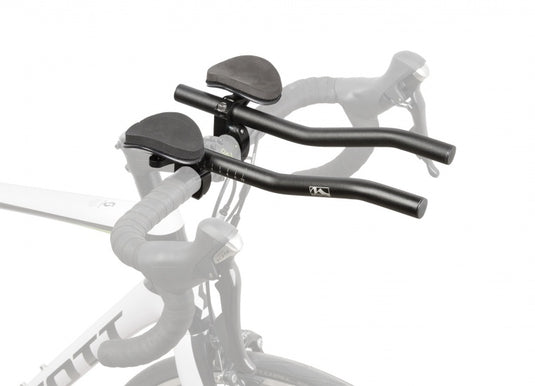 M-Wave Opzetstuur Triatlon Aero 25,4 350 31,8 mm zwart