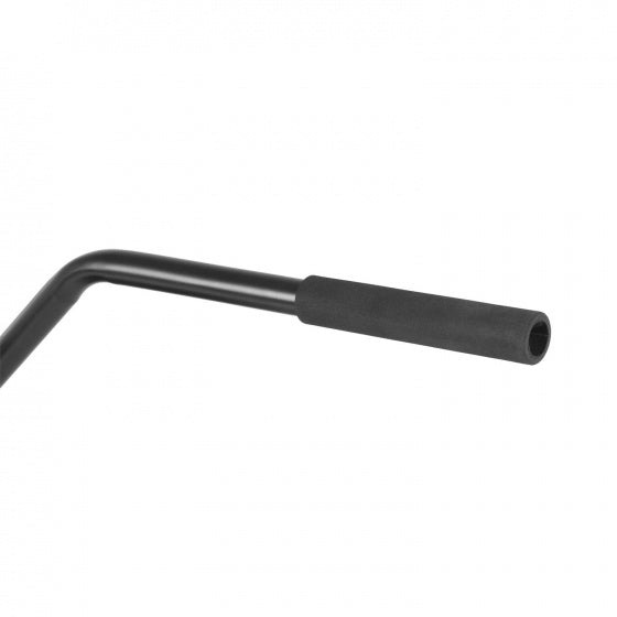 Load image into Gallery viewer, M-Wave Trekstang fietskar staal zwart 120 cm 3-delig

