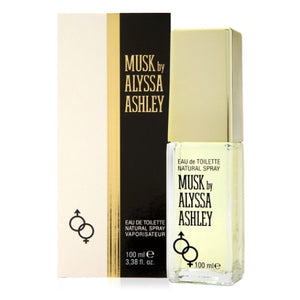 Alyssa ashley eau de toilette spray musk 100ml unisex