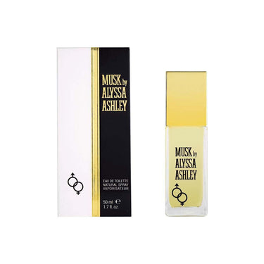 Alyssa ashley eau de toilette spray musk 50ml unisex