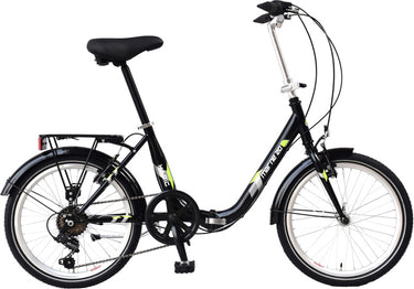 Magic marne vouwfiets 20 inch unisex 6v v-brakes zwart
