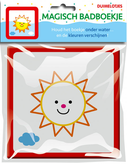 Ballon magisch badboekje - woordjes