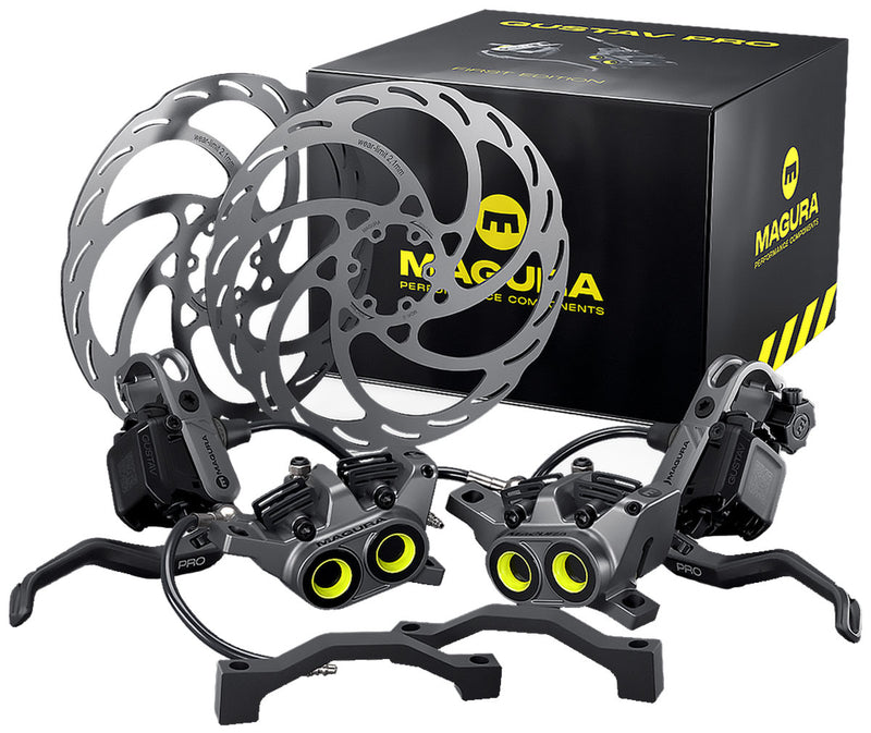 Load image into Gallery viewer, Magura gustav pro first edition disc brake set
