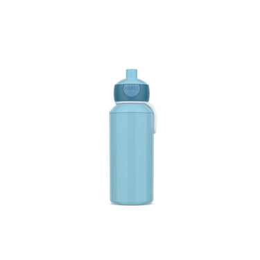 Mepal pop-up drinkfles campus - 400 ml - sluit goed af - drinkbeker voor kinderen - cool blue