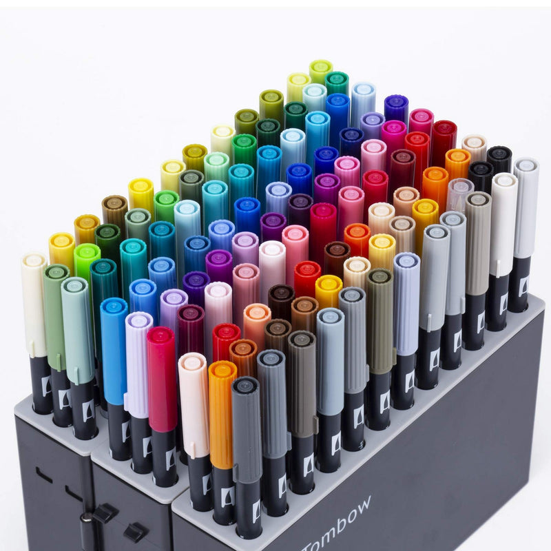 Load image into Gallery viewer, Tombow • fudenosuke brushpen hard tip 10pcs
