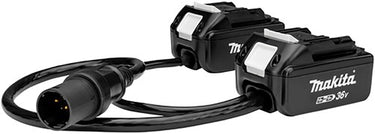 Makita accessoires adapter 2x18 v>pdc01 - 191j51-5 191j51-5