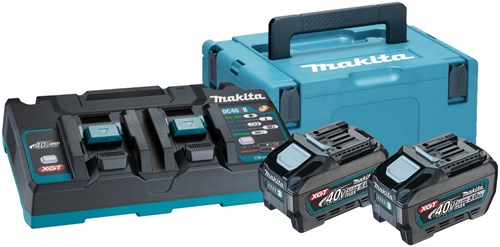 Load image into Gallery viewer, Makita 191u13-9 | startset | xgt dc40rb duolader + 2 x accu bl4050f | 40v max | 5.0ah in mbox - 191u13-9
