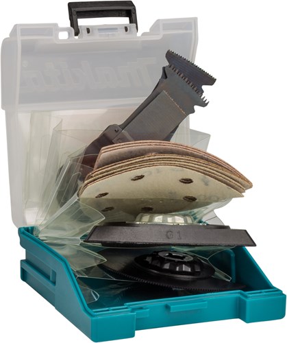 Load image into Gallery viewer, Makita accessoires multitool 14-delige set | tbv tm3000cx3, dtm52z etc. - 199542-0
