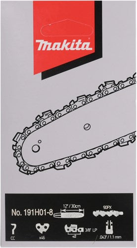 Makita accessoires 196740-7 | zaagketting | 90px 291 s=46 zwaardlengte 30 cm - 191h01-8