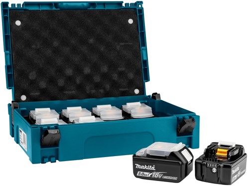 Load image into Gallery viewer, Makita accessoires 199697-1 | accuset | 8 x bl1850b 18v 5,0ah | mbox nr.1
