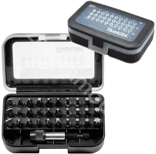 Load image into Gallery viewer, Makita accessoires 31-delige bitset in plastic box met riemclip - d-30667
