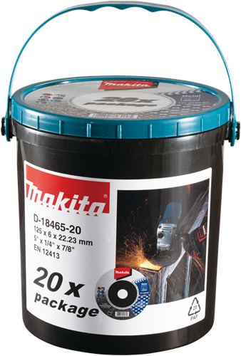 Load image into Gallery viewer, Makita accessoires afbraamsschijf staal - d-18465-20 d-18465-20
