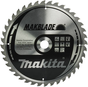 Makita accessoires makita afkortzaagblad voor hout | makblade | ø 305mm asgat 30mm 40t - b-32786