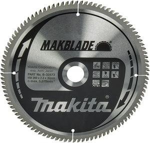 Makita accessoires afkortzaagblad | hout | makblade | 260x30x2,3 | 100t | 5g - b-32873