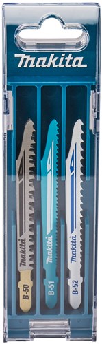 Load image into Gallery viewer, Makita accessoires b-44426 | decoupeerzaagbladenset | 10-delig | b-50, b-51, b-52, b-53 - b-44426
