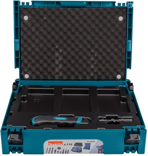 Afbeelding laden in galerijviewer, Makita accessoires b-49884 boor- schroefbitset | 116-delig | in mbox1 - b-49884
