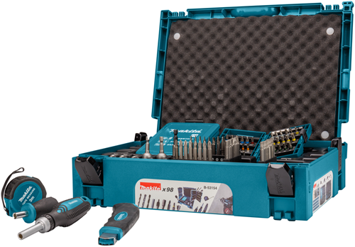 Afbeelding laden in galerijviewer, Makita accessoires b-53154 | boor- schroefbitset | 98-delig - b-53154
