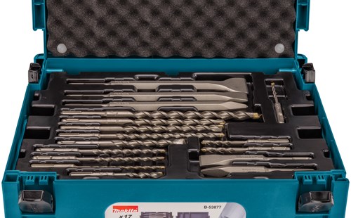 Load image into Gallery viewer, Makita accessoires b-53877 | boor en beitelset sds-plus | 17-delig | in mbox1 - b-53877
