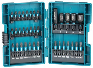 Makita accessoires bit boorset 35-delig - b-66880 - b-66880