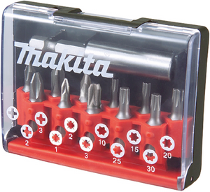 Makita accessoires bitset | 12-delig - d-31083