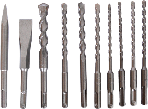 Load image into Gallery viewer, Makita accessoires boor- beitelset 10-delig - d-46361 d-46361
