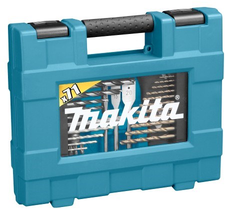 Makita accessoires boor bit set 71-delig - d-33691