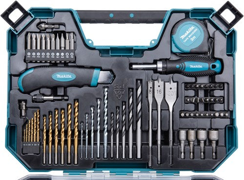 Laden Sie das Bild in Galerie -Viewer, Makita accessoires boor- schroefbitset 71-delig - e-22589
