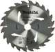 Makita accessoires makita cirkelzaagblad voor hout | ø 165mm asgat 20mm 24t - e-15643