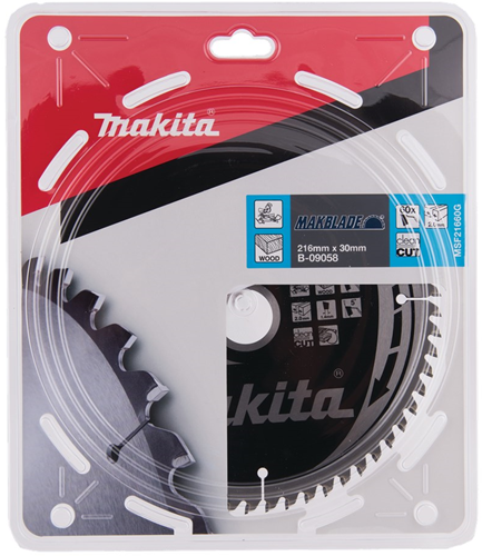 Load image into Gallery viewer, Makita accessoires cirkelzaagblad hout 216x30x2,1 60t - b-09058
