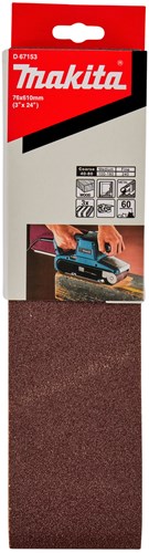 Makita accessoires d-67153 | schuurband | red k60 76x610 | 3 stuks - d-67153