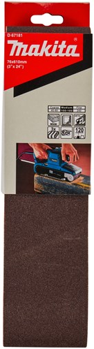 Load image into Gallery viewer, Makita accessoires d-67181 | schuurband | red k120 | 76x610 | 3 stuks - d-67181
