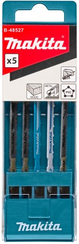 Makita accessoires makita decoupeerzaagbladset 5-delig - b-48527