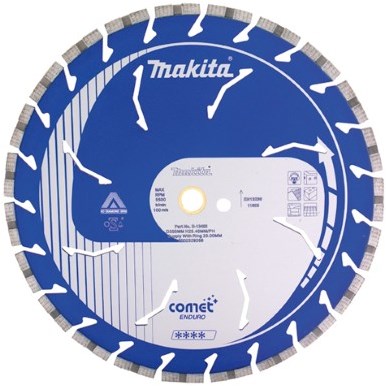 Load image into Gallery viewer, Makita accessoires diamantschijf 125x22,2mm blauw - b-12778
