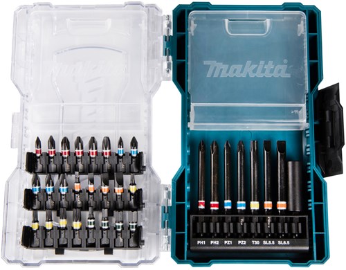Makita accessoires e-07076 | bitset | korte lange bits | 32 delig - e-07076