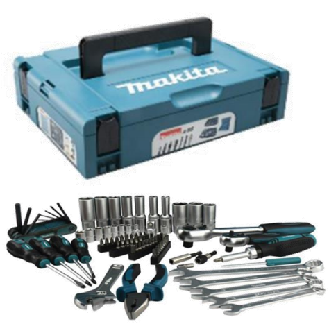 Makita accessoires makita e-11542 handgereedschapset 87-delig in mbox