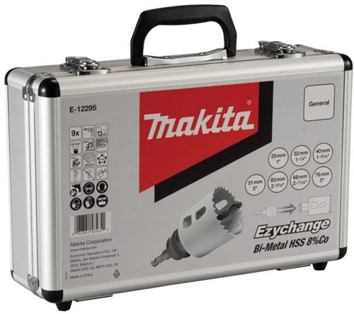Afbeelding laden in galerijviewer, Makita accessoires gatzaagset 9-dlg ezy e-inst. e-12295 - e-12295
