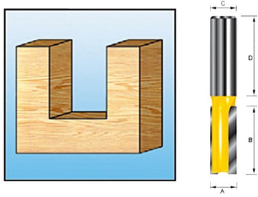 Makita accessoires groeffrees hm 16mm s8 - d-10322