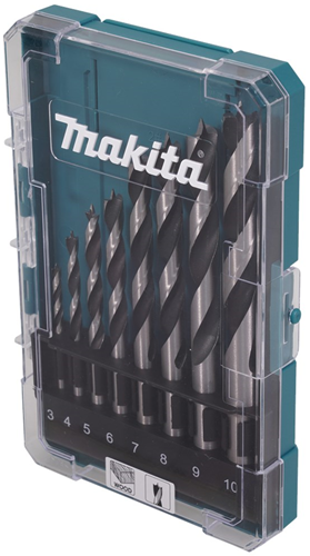 Load image into Gallery viewer, Makita accessoires houtspiraalborenset 8-delig - d-57227
