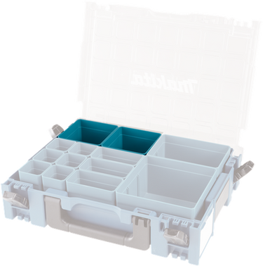 Makita accessoires inzetbak 100x100mm | mbox organizer - 191x95-9