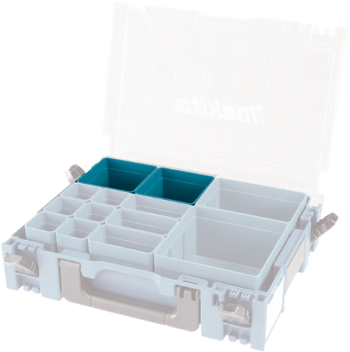 Makita accessoires inzetbak 100x100mm mbox organizer - 191x95-9 - 191x95-9