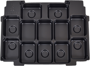 Makita accessoires kofferinzet inlay 12x accu cxt - 839726-5 839726-5