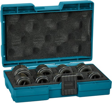 Makita accessoires krachtdoppenset 9-delig impact black, 1 2 vk - e-16564