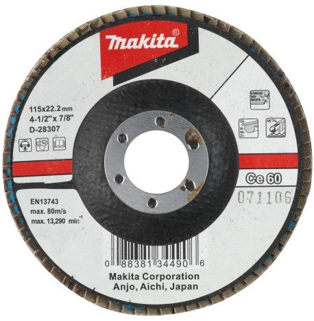 Afbeelding laden in galerijviewer, Makita accessoires lamellenschuursch. 115x22 k120 - d-28329
