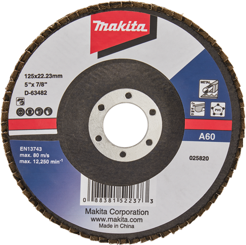 Afbeelding laden in galerijviewer, Makita accessoires lamellenschuurschijf 125mm a60 - d-63482 - d-63482
