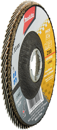 Afbeelding laden in galerijviewer, Makita accessoires lamellenschuurschijf x-lock 125mm z80 - d-76021 - d-76021
